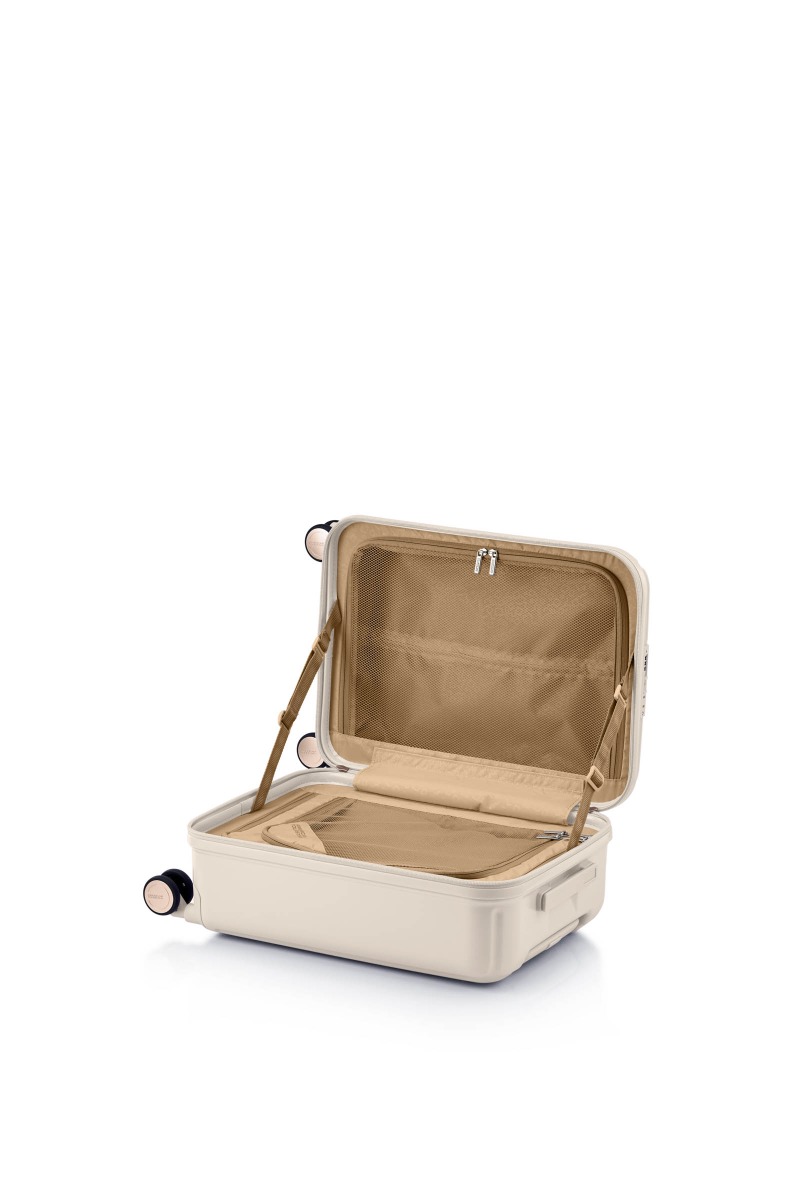パクストラ スピナー 55 クリーム｜スーツケース、バックパック